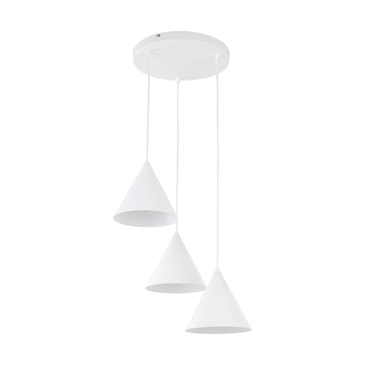 CONO White Modern Minimalist Pendant Light 3