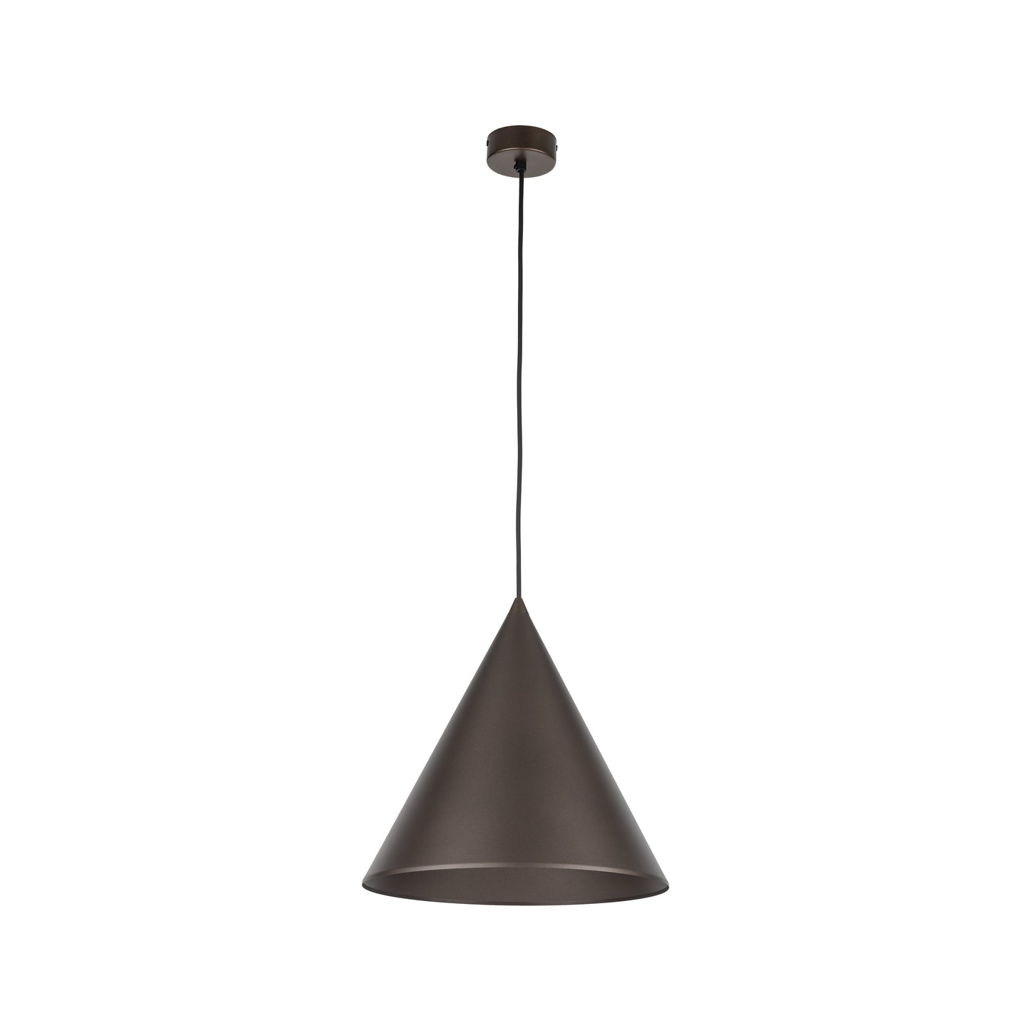 CONO Brown Large Modern Minimalist Pendant Light