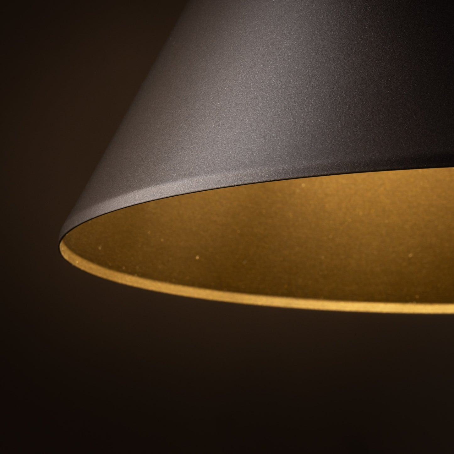 CONO Brown Large Modern Minimalist Pendant Light
