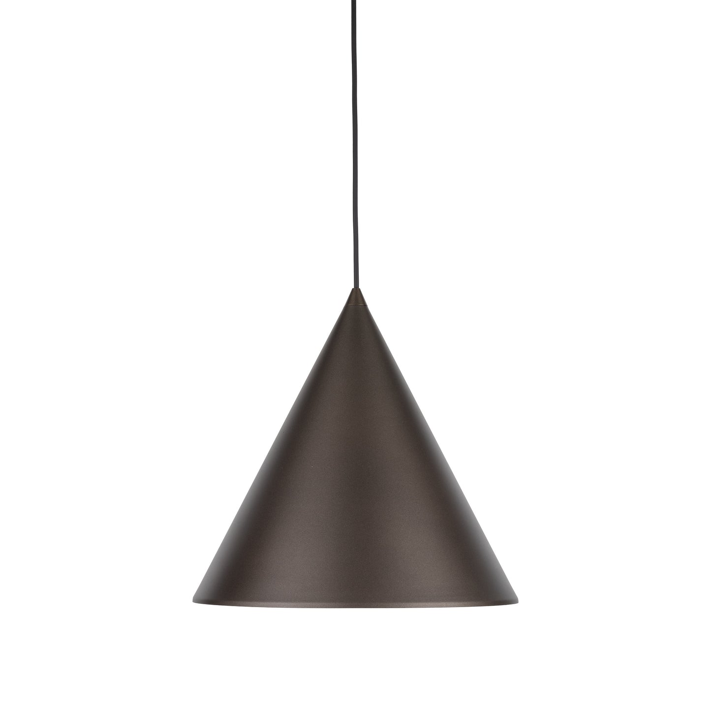 CONO Brown Large Modern Minimalist Pendant Light