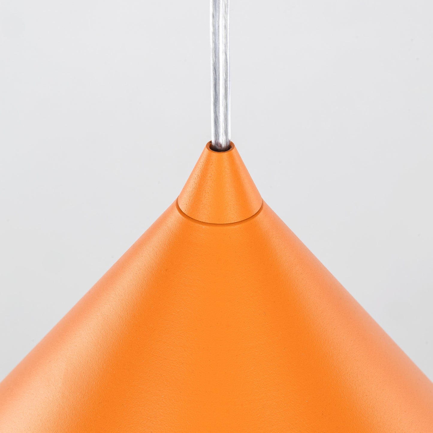 CONO Orange Extra Large Modern Minimalist Pendant Light