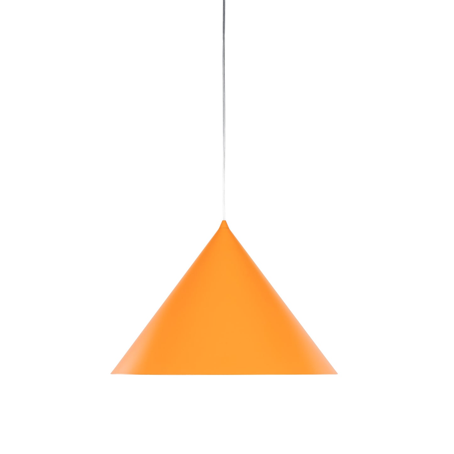 CONO Orange Extra Large Modern Minimalist Pendant Light