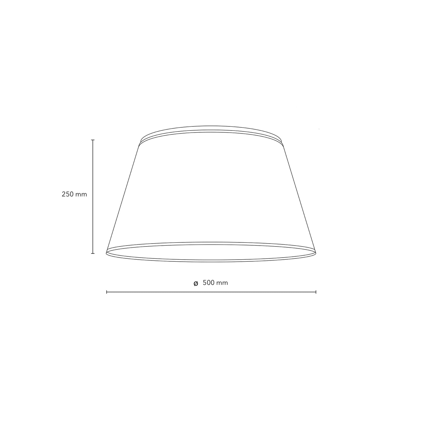 FORMO Linen Flush Mount Light LumoCrafts