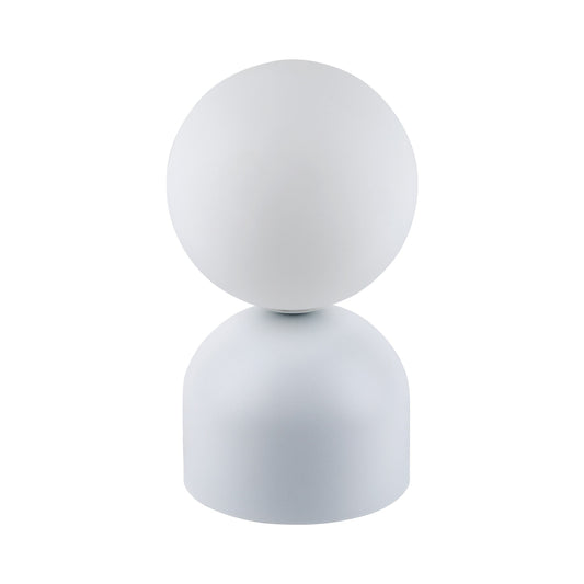 Miki Modern Glass Globe Table Lamp for Bedroom Nightstand, Living Room & Ambient Accent Lighting LumoCrafts