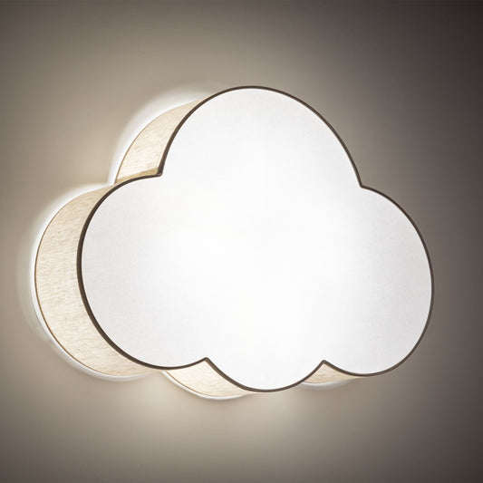 CLOUD Linen Flush Mount Light LumoCrafts