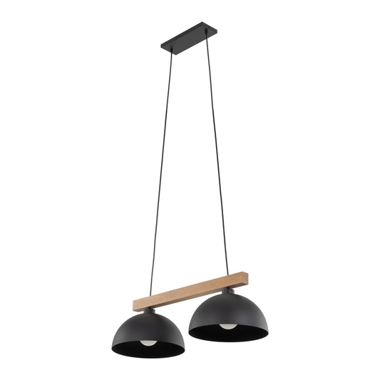 Oslo Black Scandinavian Minimalist Pendant Ceiling Light for Kitchen Island & Dining Room Lumocrafts