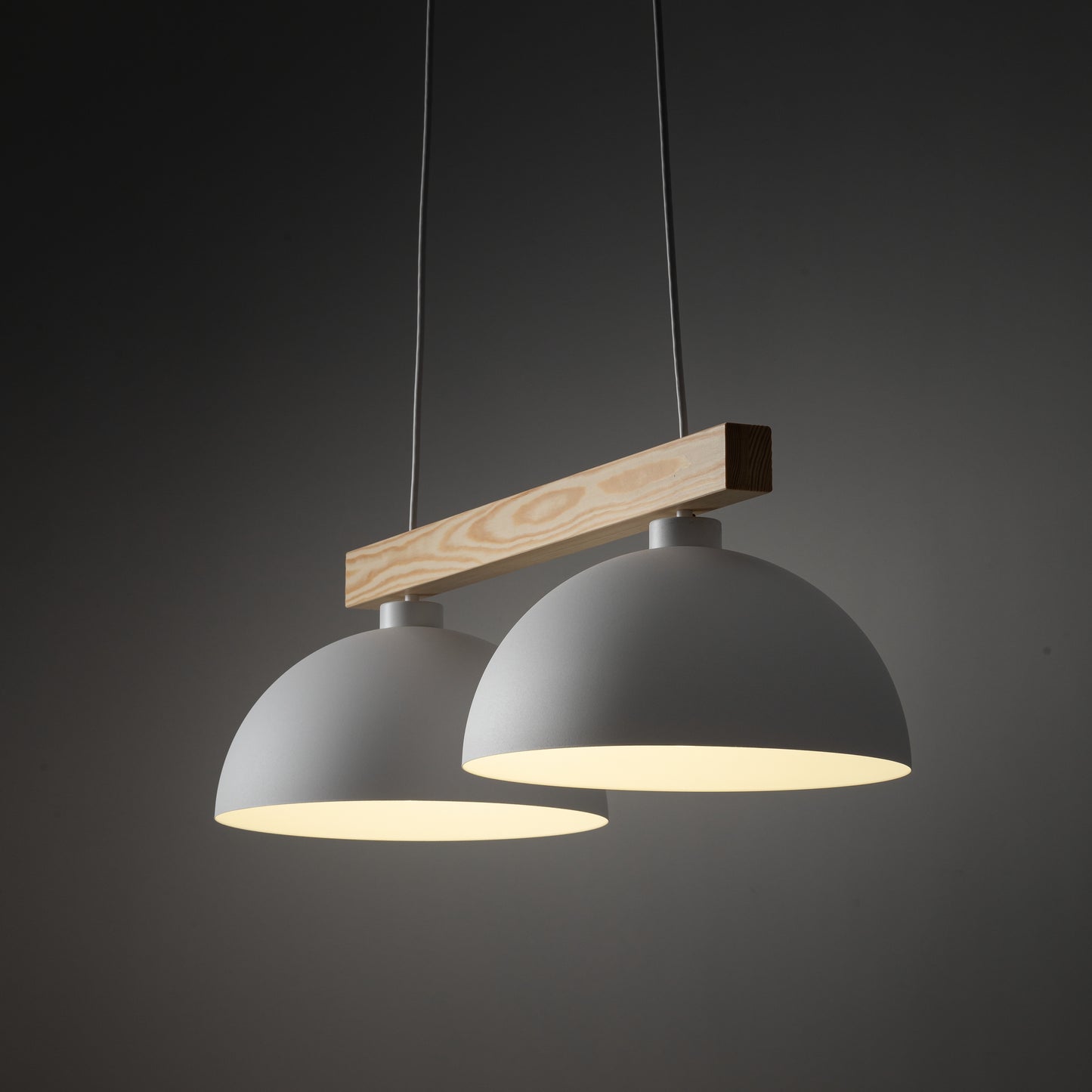 OSLO White Scandinavian Pendant Light 2