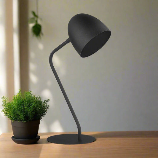 SOHO Black Modern Minimalist Night Lamp LumoCrafts