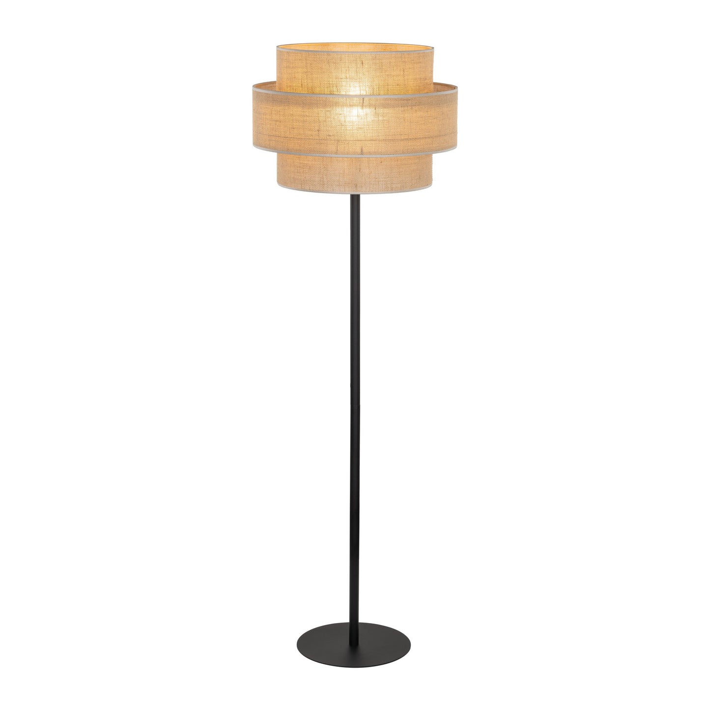 CALISTO JUTE Natural Floor Lamp