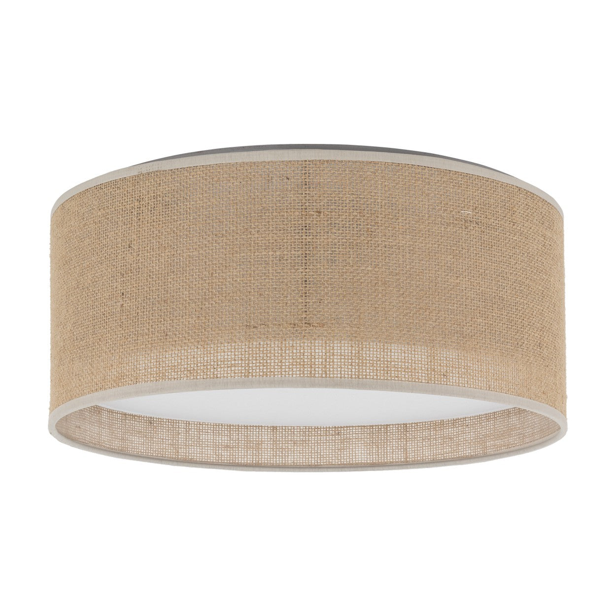 JUTE Natural Flush Mount Light