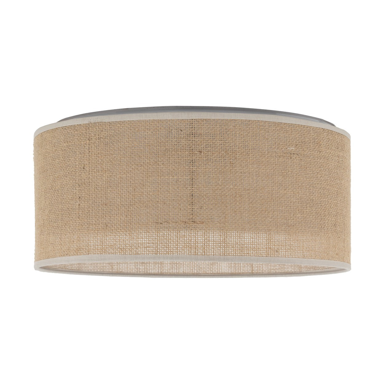 JUTE Natural Flush Mount Light