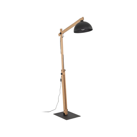 OSLO Black Scandinavian Floor Lamp for Living Room, Bedroom & Office – Modern Minimalist Lighting (Clearance) Lumocrafts
