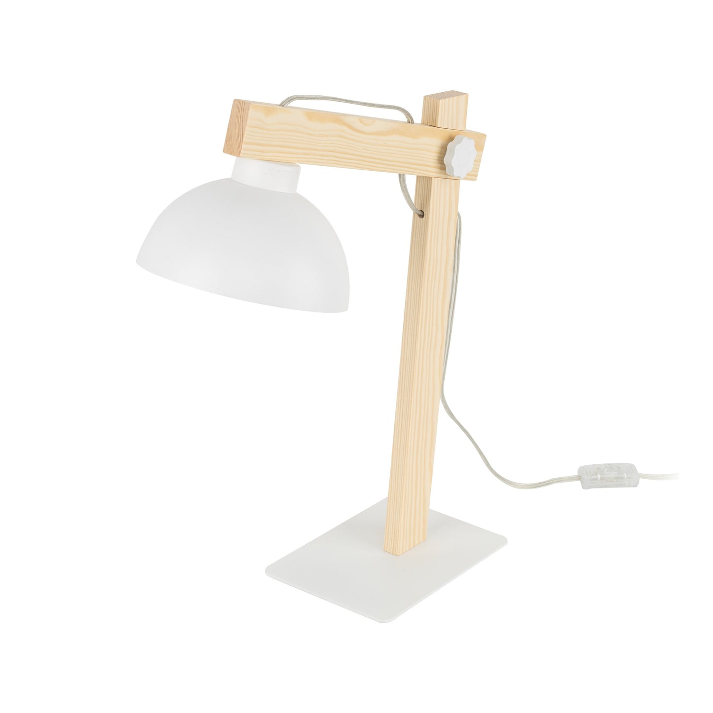OSLO White Scandinavian Night Lamp