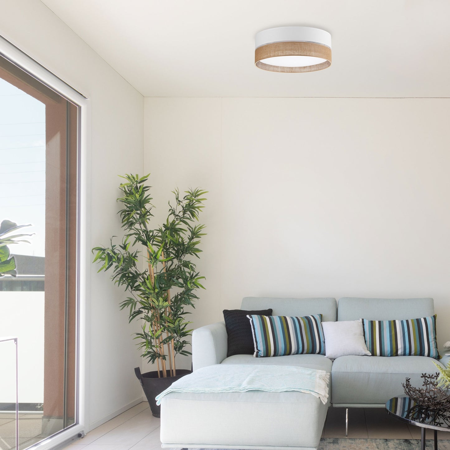 LINOBIANCO Natural Flush Mount Light