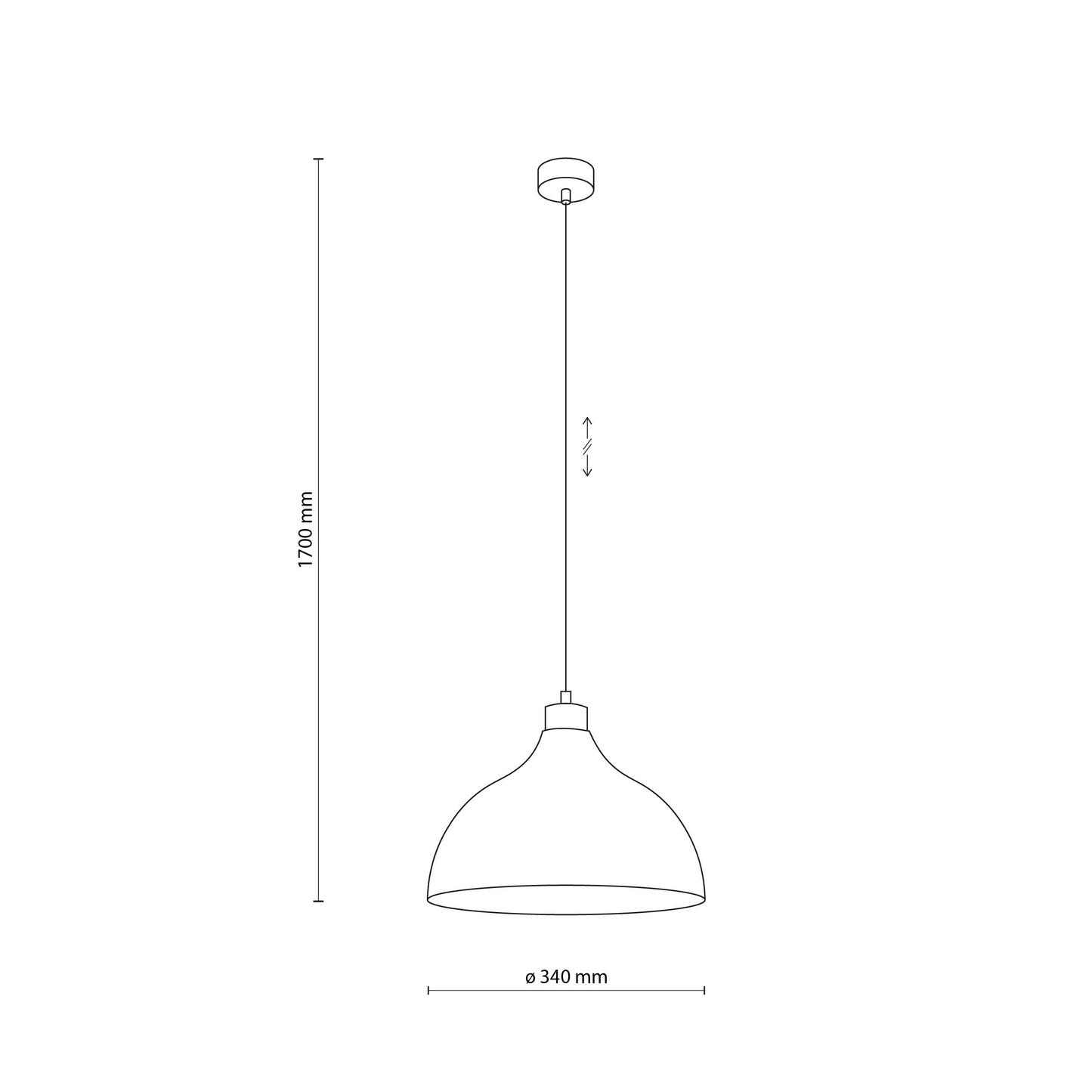 CAP Brick Red Scandinavian Pendant Lamp