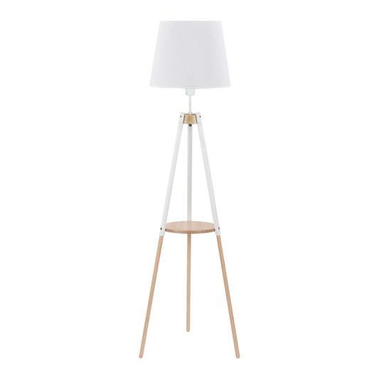 VAIO White Tray Table Floor Lamp Lumocrafts