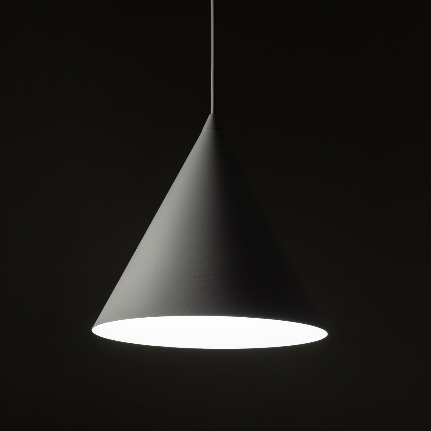 CONO White  Medium Modern Minimalist Pendant Light