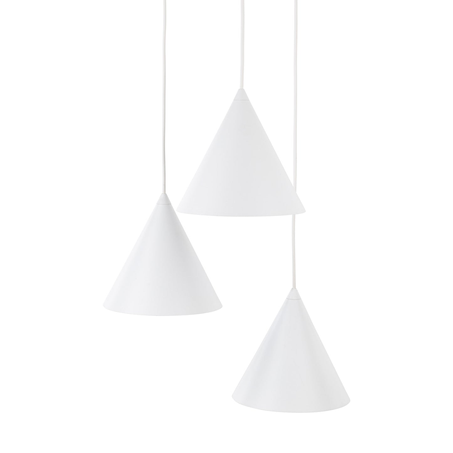 CONO White Modern Minimalist  Pendant Light 3