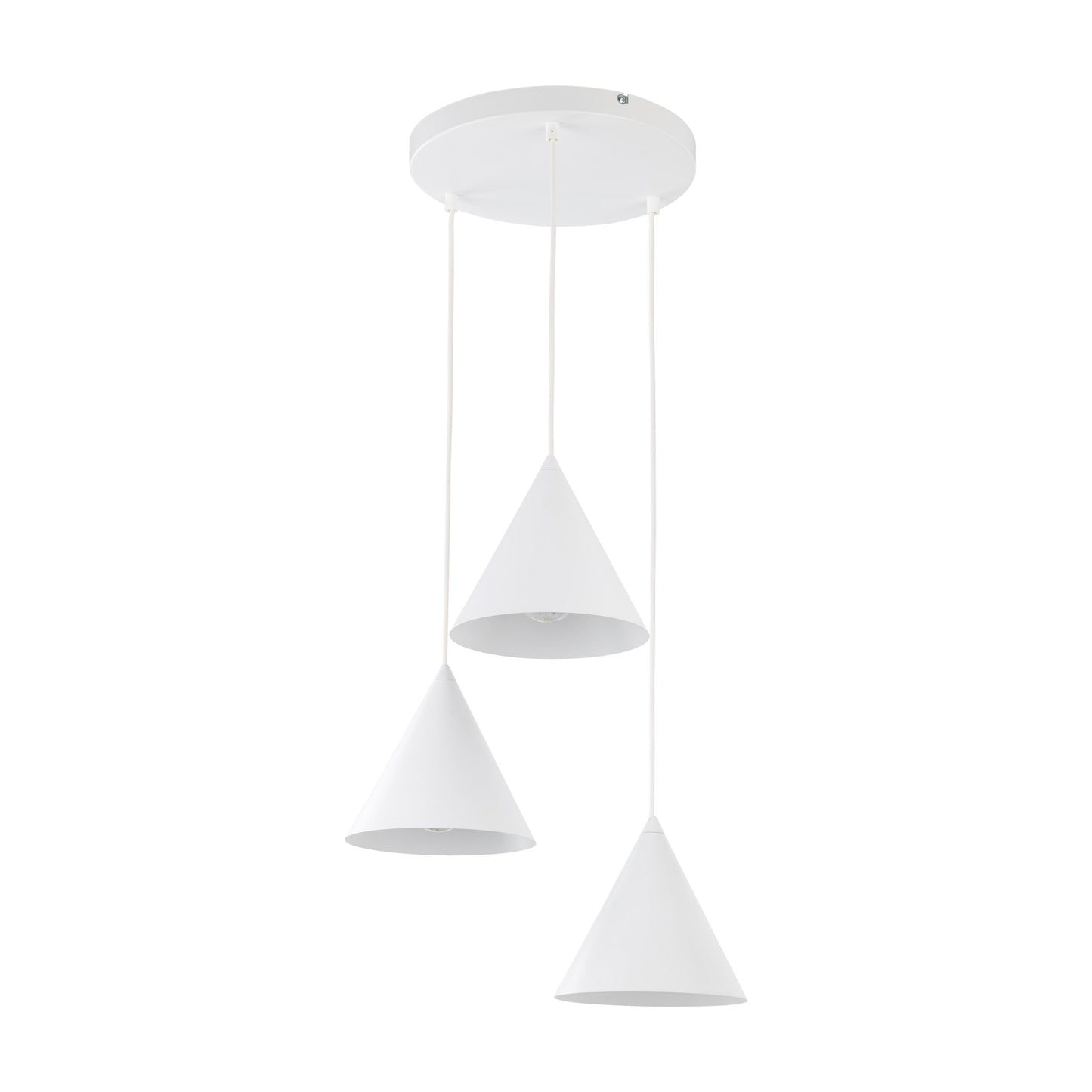 CONO White Modern Minimalist  Pendant Light 3