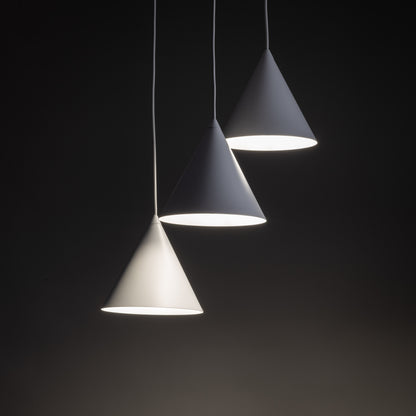 CONO White Modern Minimalist  Pendant Light 3
