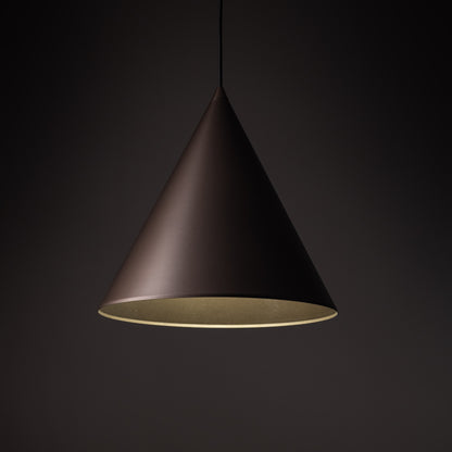 CONO Brown  Large Modern Minimalist Pendant Light
