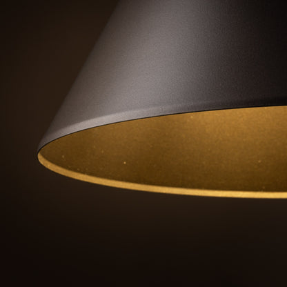 CONO Brown  Large Modern Minimalist Pendant Light