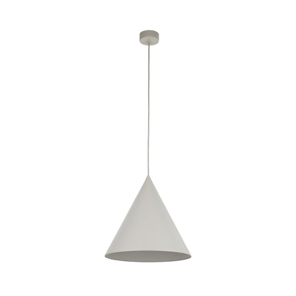 CONO Beige Large Modern Minimalist Pendant Light