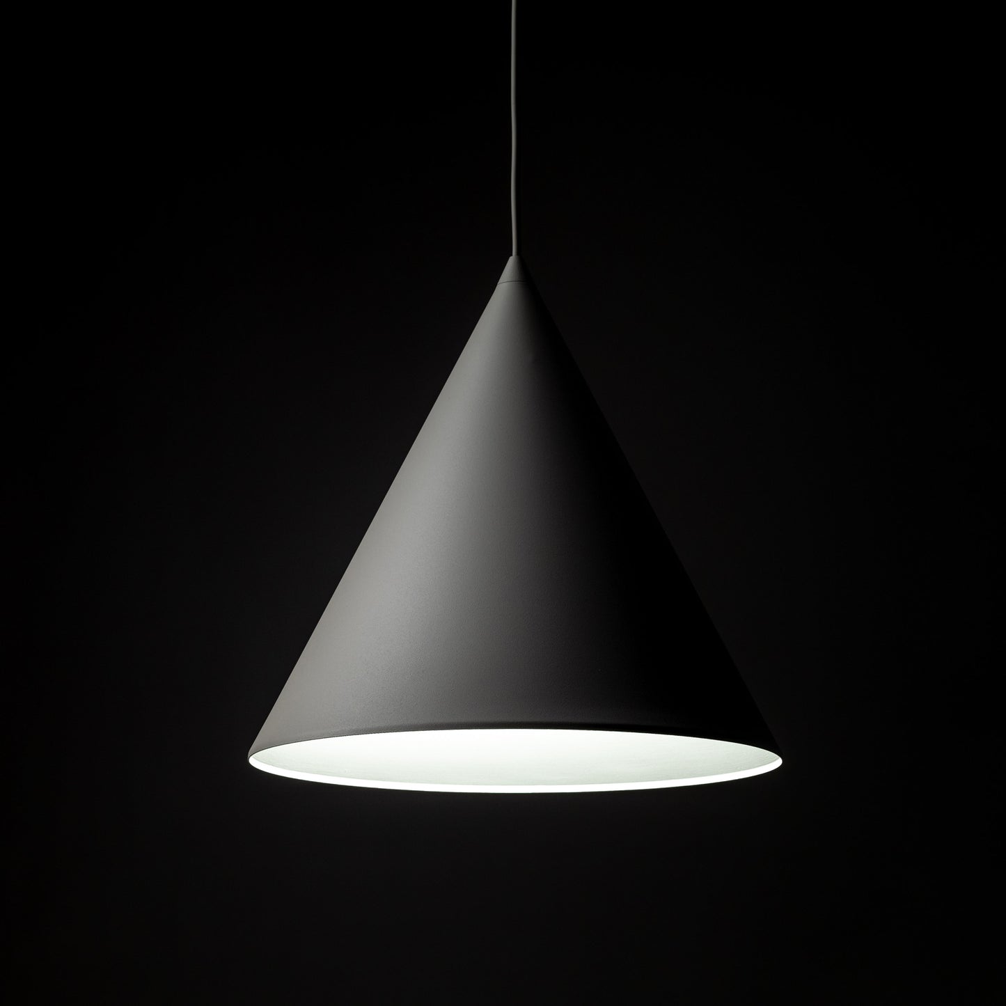 CONO Beige Large Modern Minimalist Pendant Light