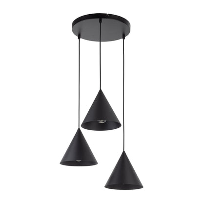 CONO Black Modern Minimalist Pendant Light 3