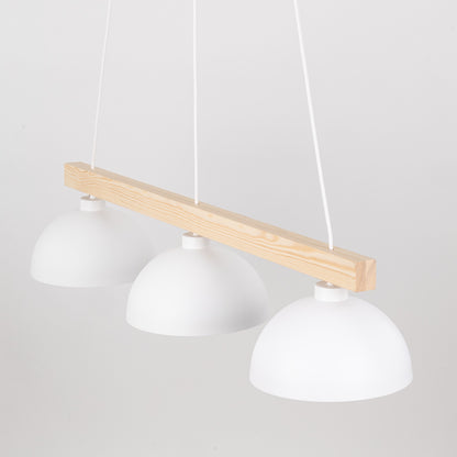 OSLO White Scandinavian Pendant Light 3