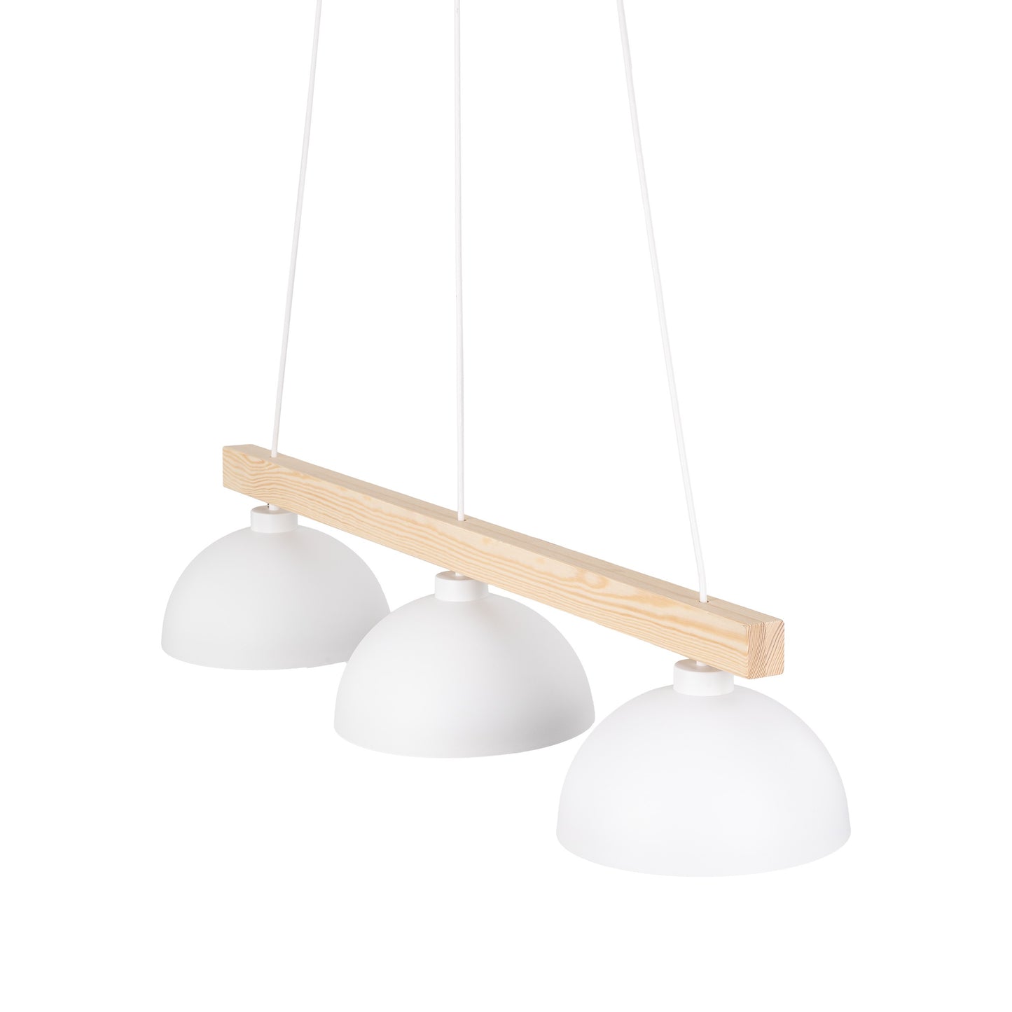 OSLO White Scandinavian Pendant Light 3