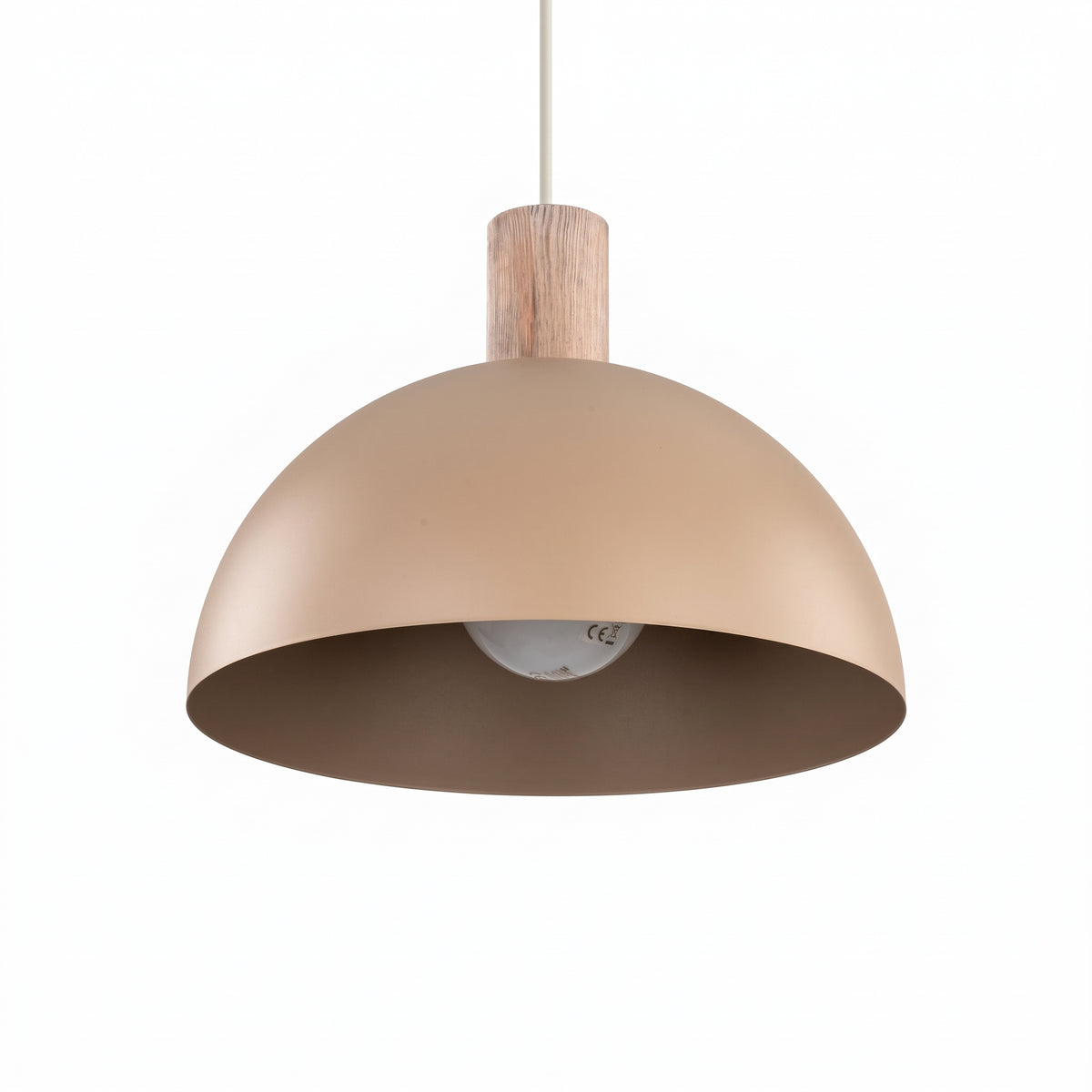 OSLO beige pendant technical drawing with dimensions