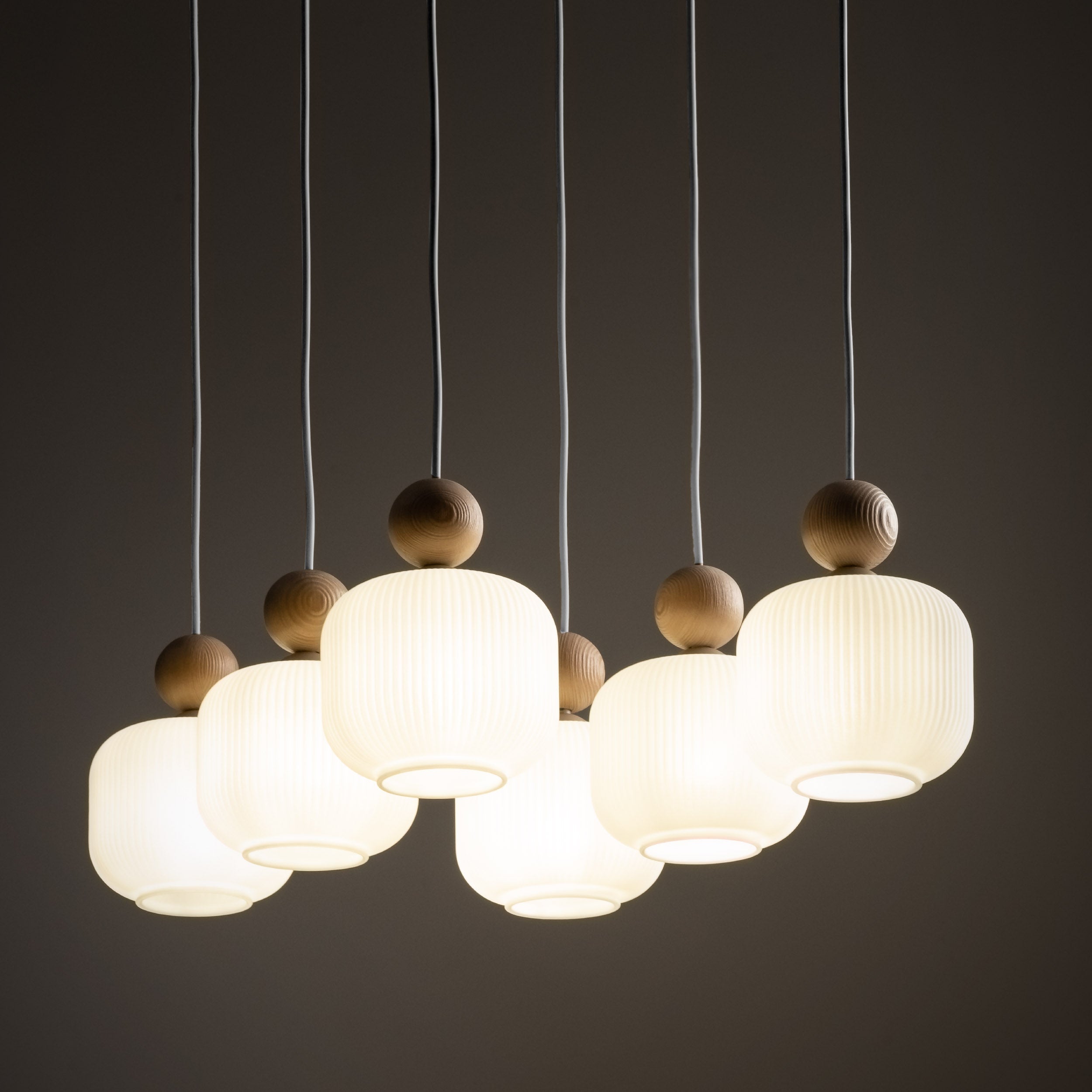 Ballo Scandinavian Pendant Light 6 LumoCrafts