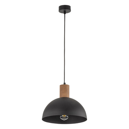 OSLO black pendant against a plain background