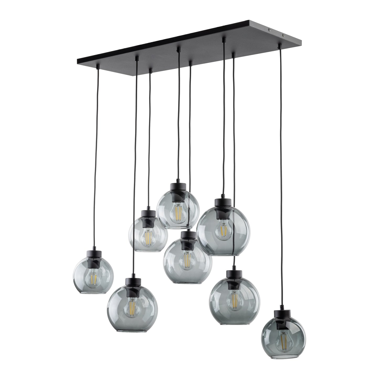 CUBUS Graphite Glass Scandinavian  Pendant Light 8