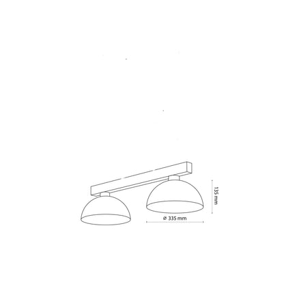 OSLO White Scandinavian Pendant Light for Kitchen Island & Dining Lumocrafts