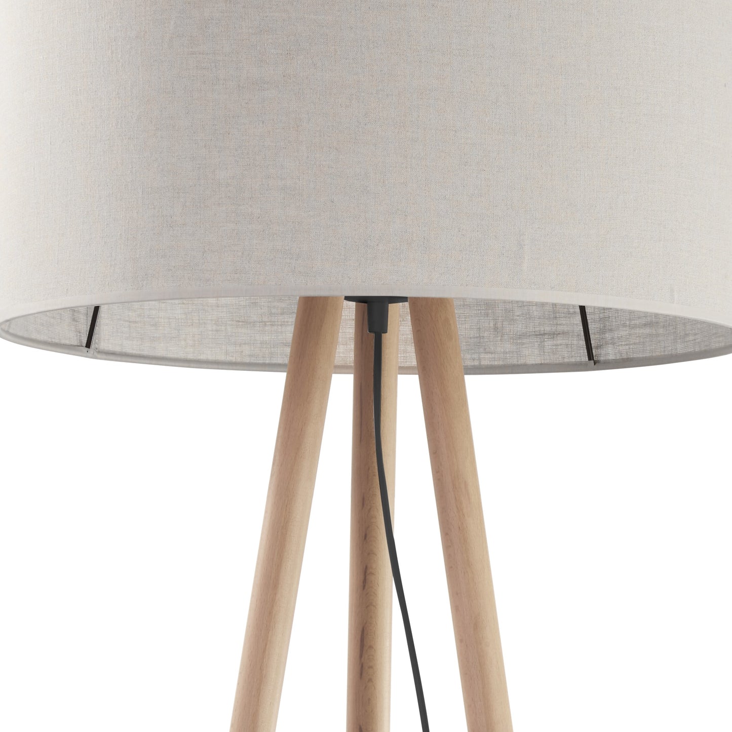 TOKYO Beige Linen Floor Lamp