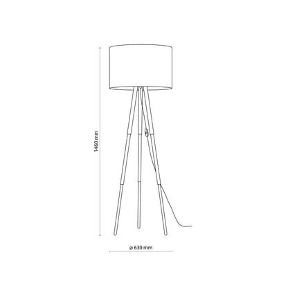 TOKYO White Floor Lamp