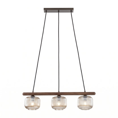 SALVIA linear pendant against a plain background